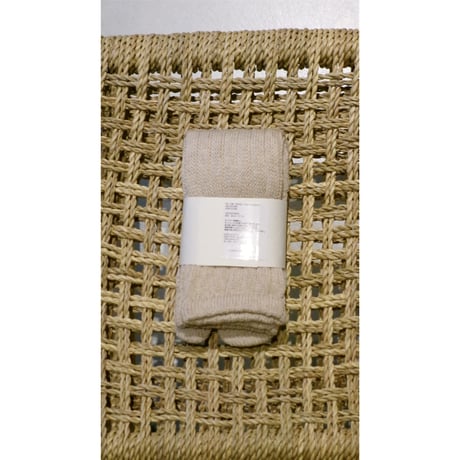 YOKO SAKAMOTO / TABI PILE SOCKS *HEATHER BEIGE