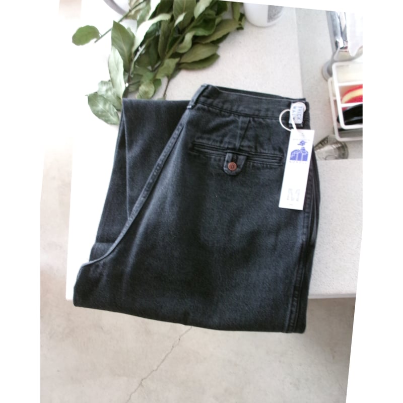 NO ROLL / THICKWALK PANTS BLACK DENIM *BLACK |