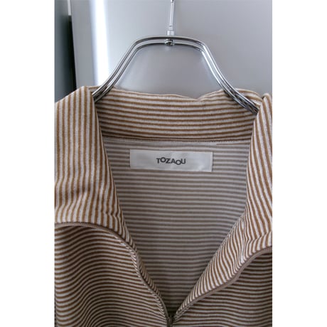 TOZAOU / Uniform Polo *Brown