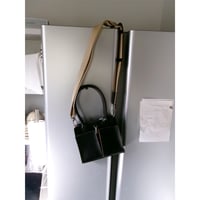 Rich I / P.Rectangle [Leather Helmet Bag・Play] *BLACK