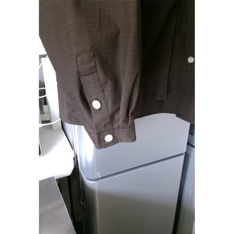 NO ROLL / HWR N.WEATHER SHIRT *DARKEST BROWN