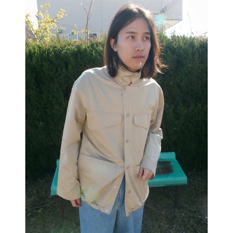 MY___ /  OVERSIZED WORK BLOUSON *BEIGE
