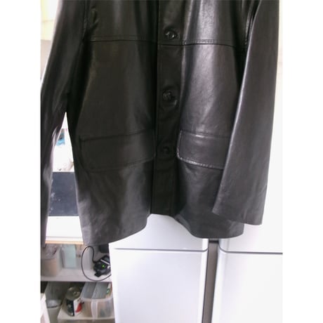 MY___ / LEATHER JACKET *ASH