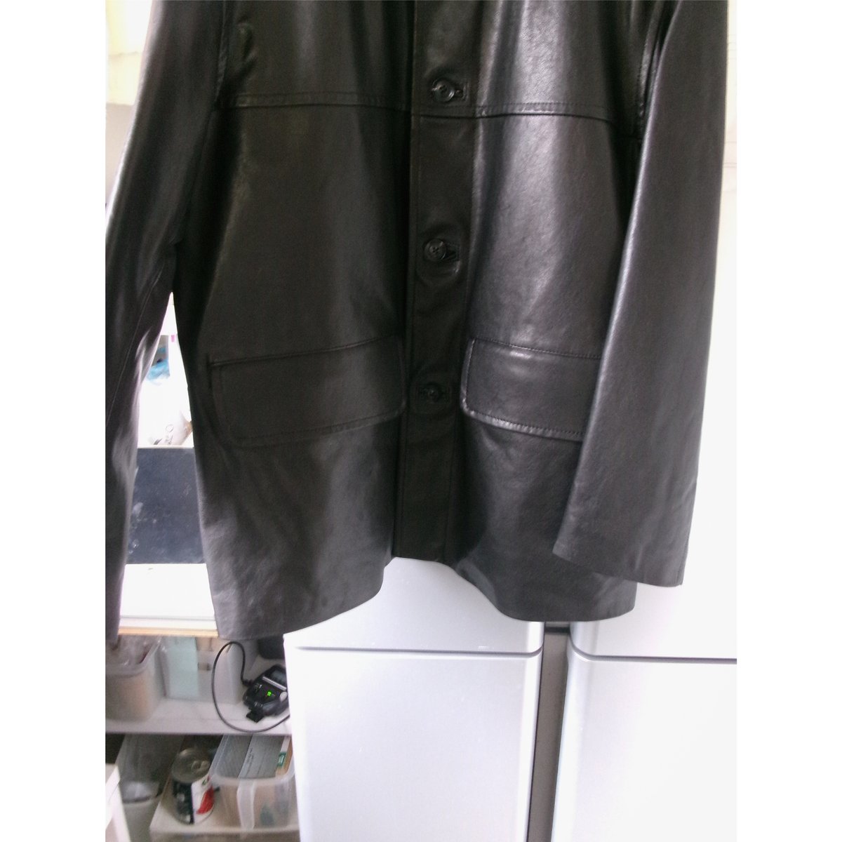 MY___ / LEATHER JACKET *ASH | AVET