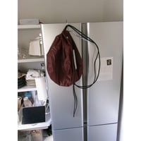OLD FOLK HOUSE / Ball Bag Medium *Red Brown