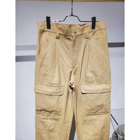 TOZAOU / String Fierd Pants -Yellow