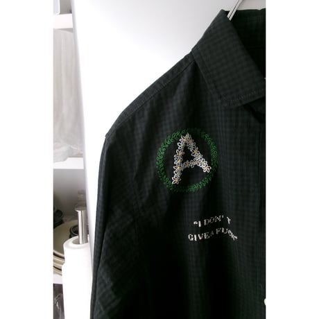 tokio / botanic anarc shirt *posion black