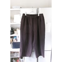 YOKO SAKAMOTO / BAGGY EASY PANTS *BROWN