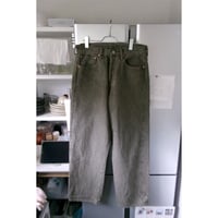 YOKO SAKAMOTO / 5POCKET STRAIGHT DENIM *MUGWORT