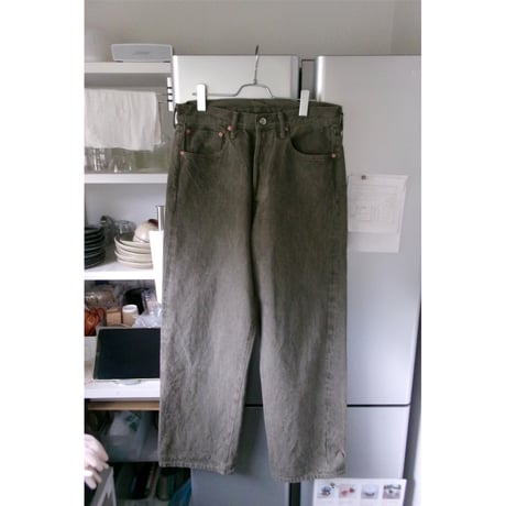 YOKO SAKAMOTO / 5POCKET STRAIGHT DENIM *MUGWORT