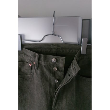 YOKO SAKAMOTO / 5POCKET STRAIGHT DENIM *MUGWORT