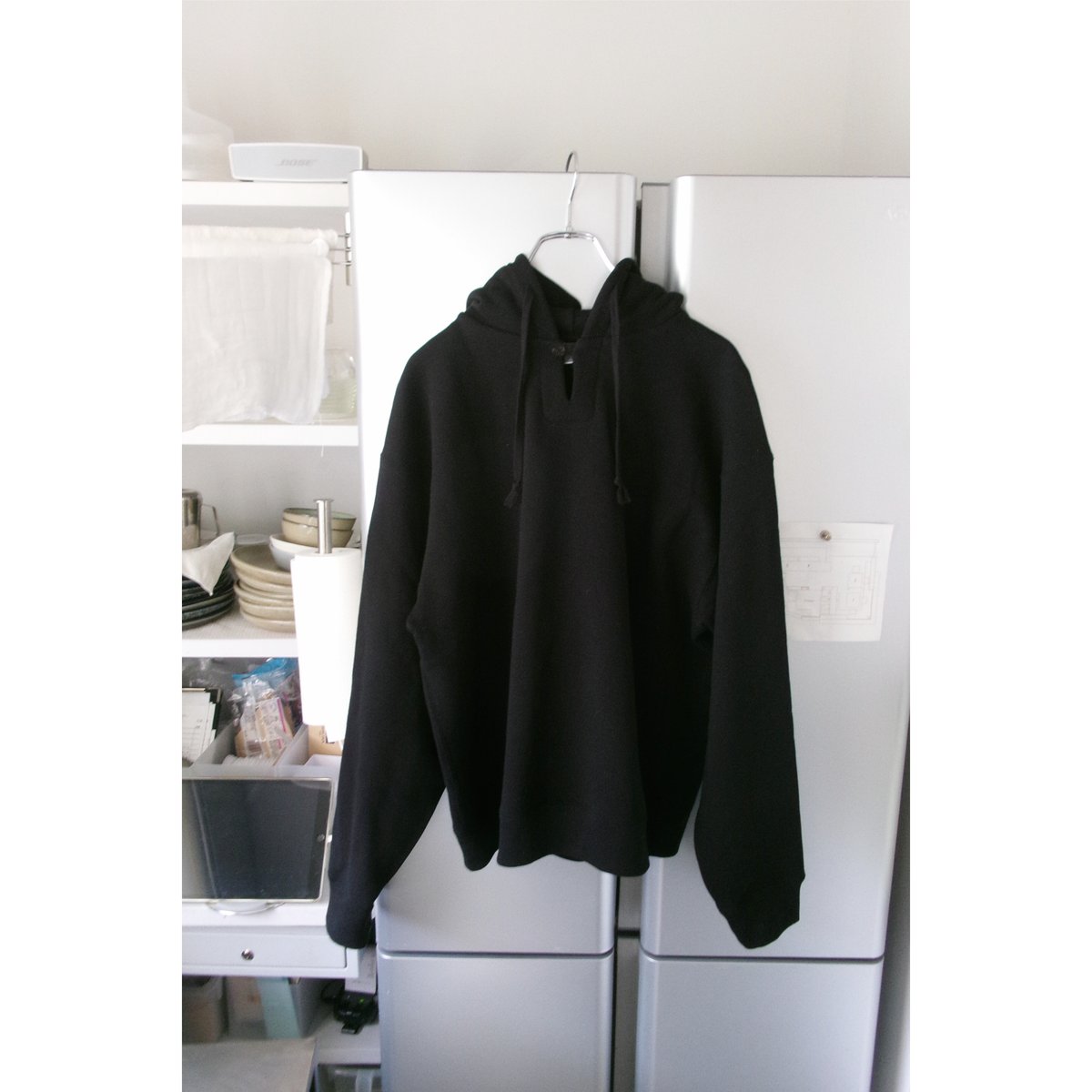 OLD FOLK HOUSE / Skipper Sweat Hoodie *BLACK |