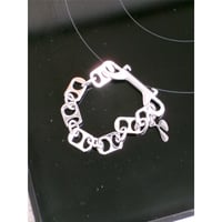 HIDAKA / Pull Tab Bracelet *Silver