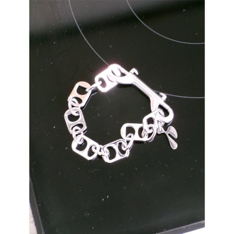 HIDAKA / Pull Tab Bracelet *Silver