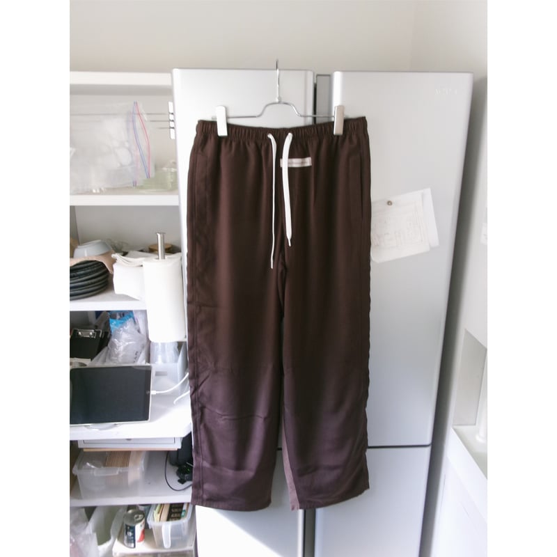 ABELIA EDWARD GOUCHA / CLUB TRUNK PANTS *BROWN