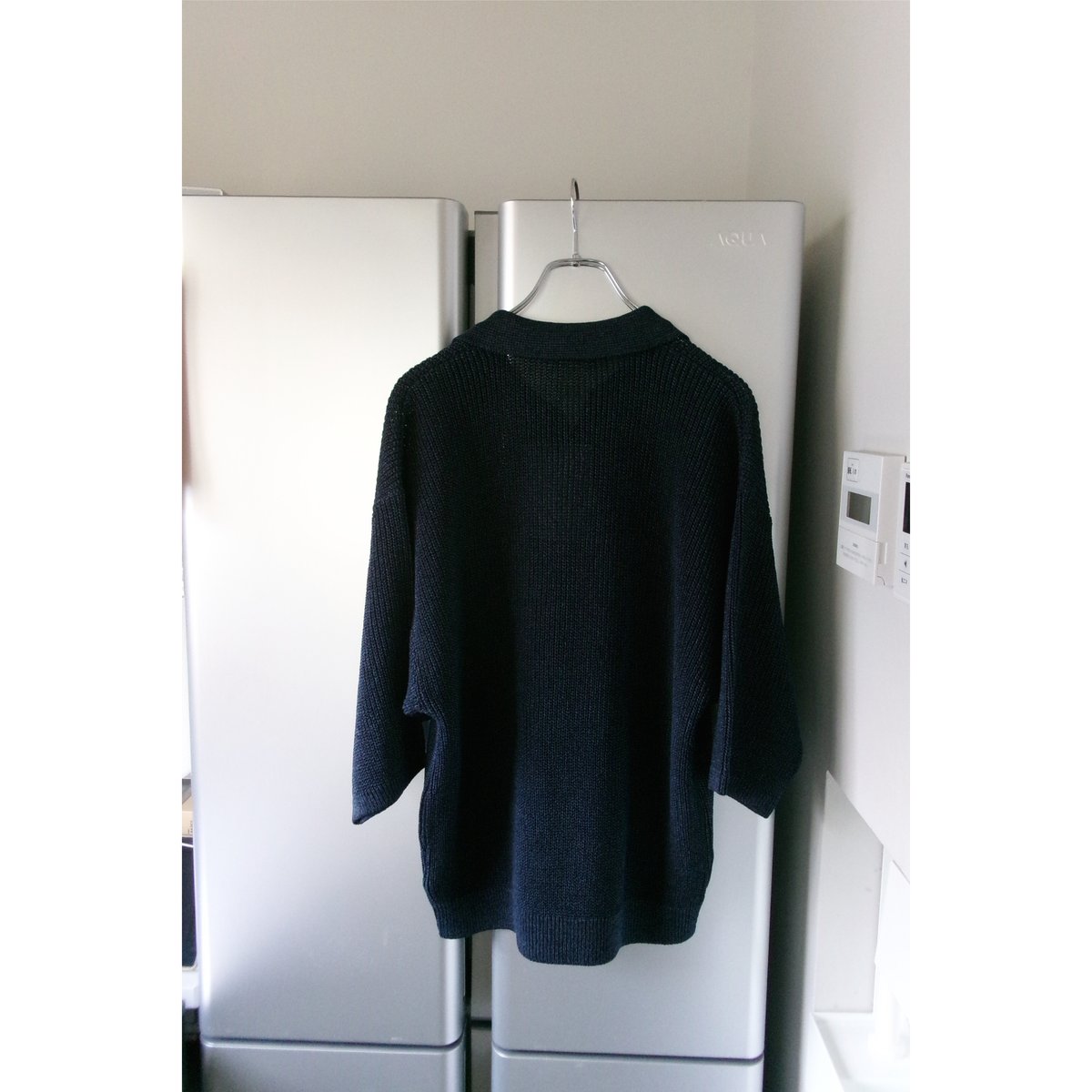 Blanc YM / Skipper Knit Shirts *Navy | AVET