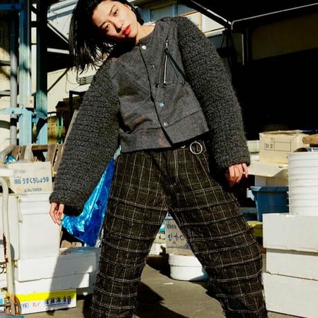 tokio /crash knit arm JKT