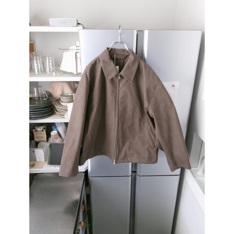 Blanc YM / Vintage Canvas Drizzler JKT *Brown