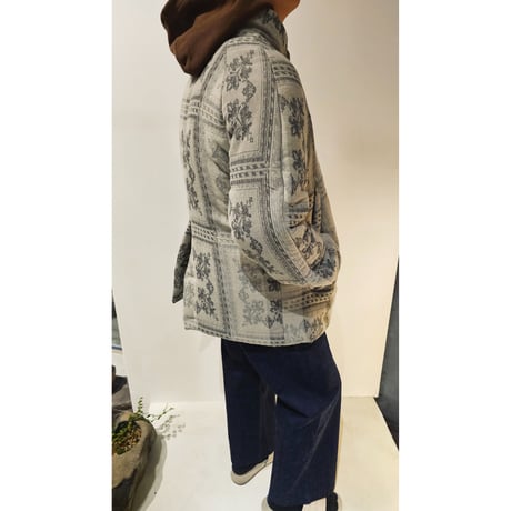 TOZAOU / Wallpaper Pad Jacket *GRAY