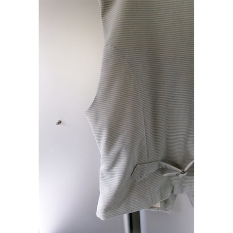 TOZAOU / Four Corners Waistcoat *Light blue