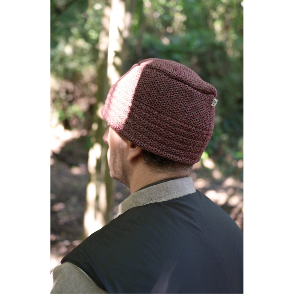 NO ROLL / WASHI BUCKET HAT *WINE | AVET