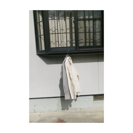 ABELIA EDWARD GOUCHA / FOME SHIRTS resort stripe *NAVY