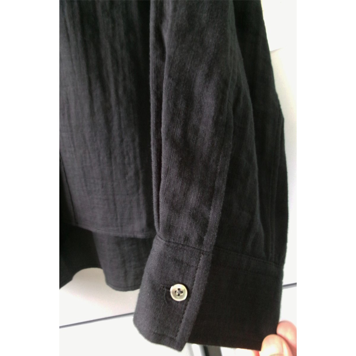 ABELIA EDWARD GOUCHA / FOME SHIRTS Gauze *BLAC