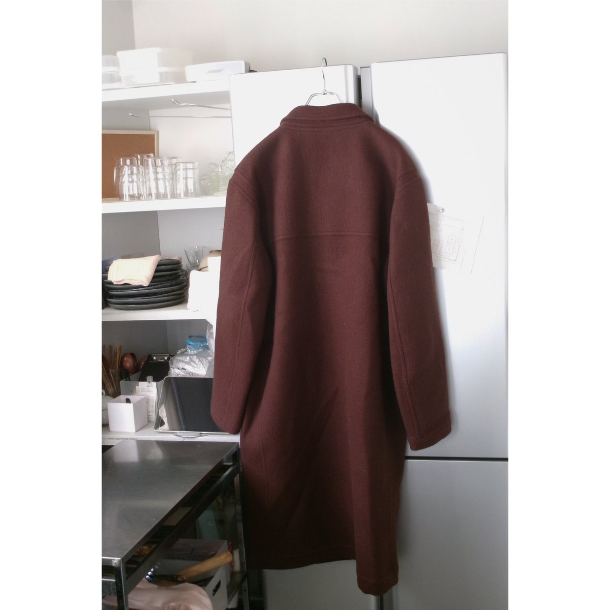 【未使用タグ付き】 ドゥーカス VM グランドコート ブラウン AW23 L 未使用品 ル ディセット セプトンブル 23AW BALLON ARM ドゥーズィエム