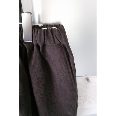 YOKO SAKAMOTO / BAGGY EASY PANTS *BROWN