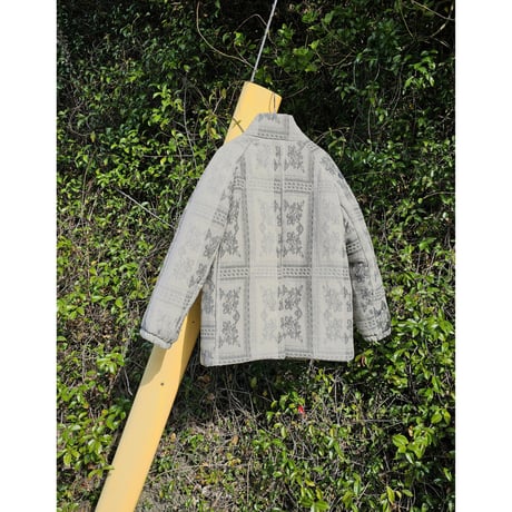 TOZAOU / Wallpaper Pad Jacket *GRAY