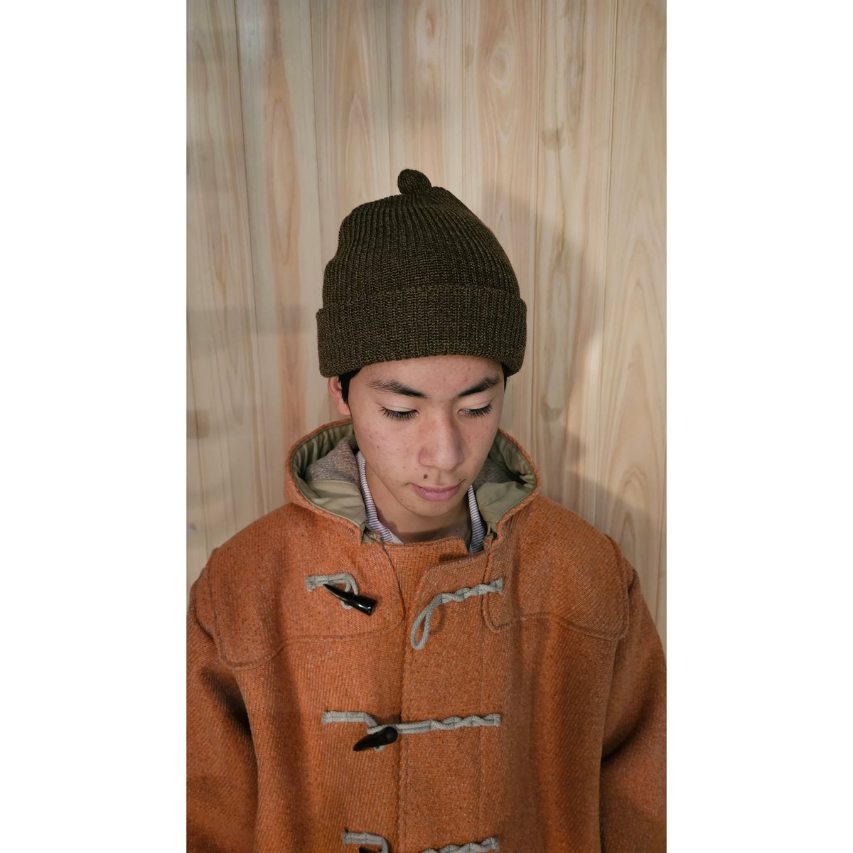 INTERIM / HYPER BIG CASHMERE HEAVY ROYAL NAVY D