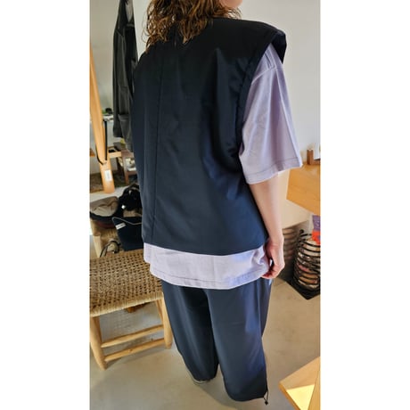 Blanc YM / Ripstop Padded Vest *Navy