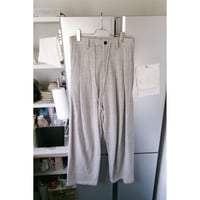 YUTASETOGAWA / Bias Shape Easy Pants *ASH