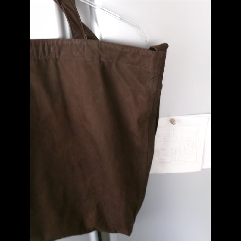 YOKO SAKAMOTO / LEATHER RESEARCHER BAG - LARGE