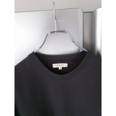 FUJI /  crew neck sweat *charcoal