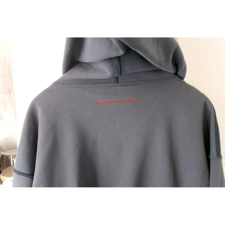 ABELIA EDWARD GOUCHA / CLASSIC ZIP HOODIE *BLUE
