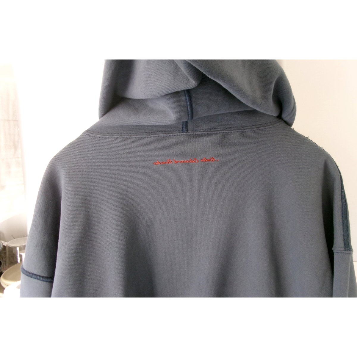 ABELIA EDWARD GOUCHA / CLASSIC ZIP HOODIE *BLUE