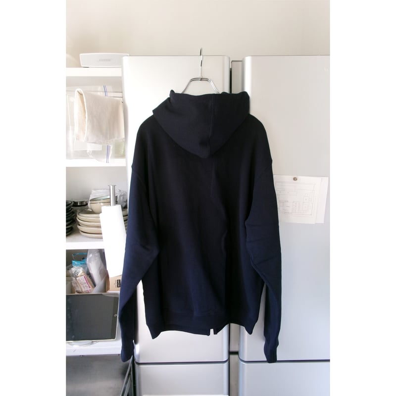 FUJI / COTTON ZIP UP HOODIE *NAVY | AVET