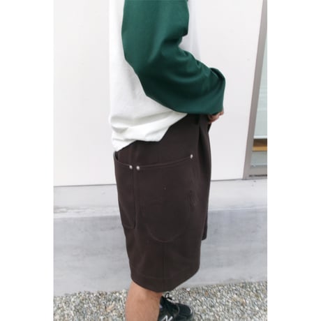 TOZAOU / [別注] Miton shorts *Dark Brown