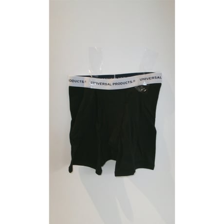 UNIVERSAL PRODUCTS / 2P BOXER SHORTS *BLACK+GRAY MIX