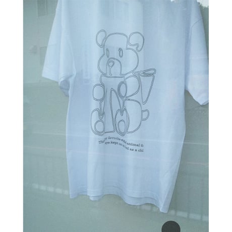 [別注] TOZAOU for AVET / Sleep Friend Tee *White