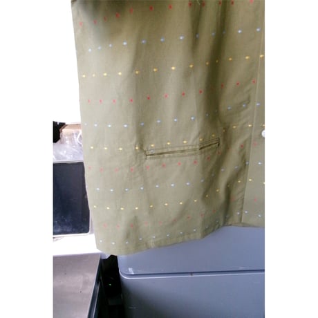 NO ROLL / DOT S/S SHIRT *OLIVE