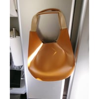 Rich I / S. CircleI [Leather Handle Bag・Small] *CAMEL