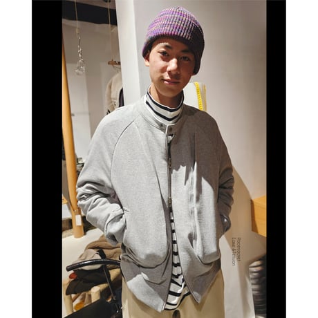 TOZAOU / Ease &Tension Blouson *GRAY