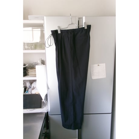 Blanc YM / NYLON SPINDLE PANTS *Navy