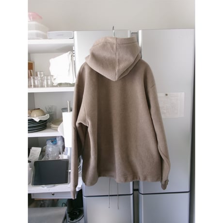 ABELIA EDWARD GOUCHA / FRACTURE HOODIE *BEIGE