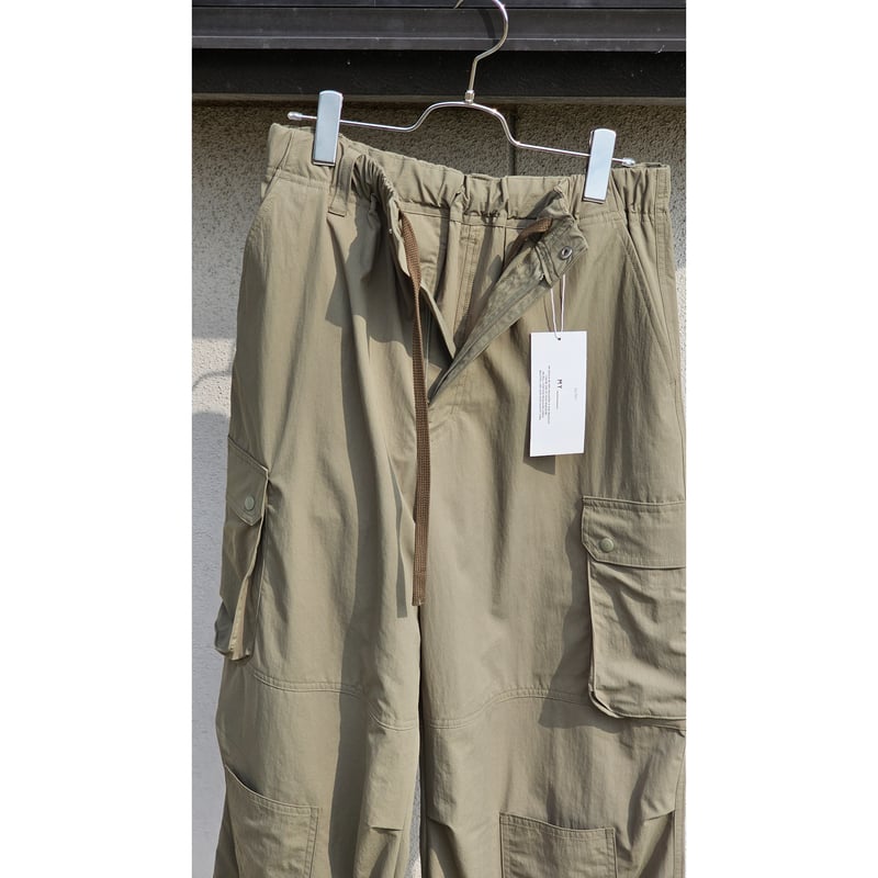 MY___ / NYLON CARGO PANTS *KHAKI | AVET