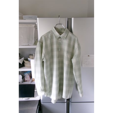 トップス FUJI 2025ss COTTON CUPRA STRIPE SHIRT FUJI 2025ss COTTON CUPRA STRIPE SHIRT