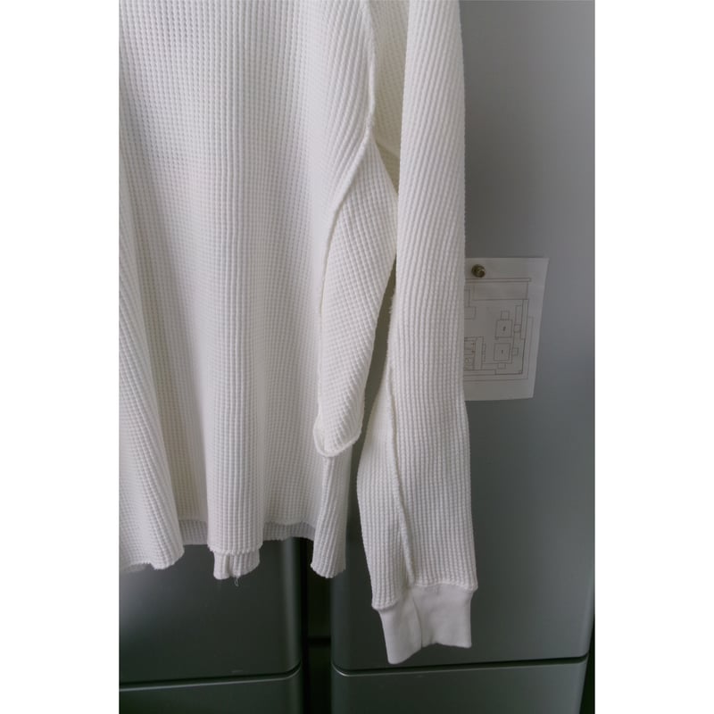 NVRFRGT / WAFFLE THERMAL LONG SLEEVE T-SHIRT *W