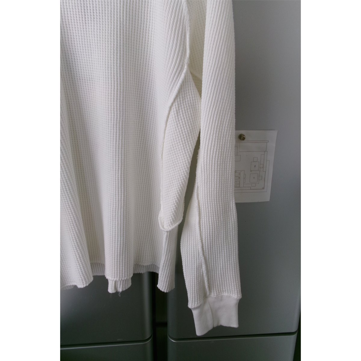 NVRFRGT / WAFFLE THERMAL LONG SLEEVE T-SHIRT *W